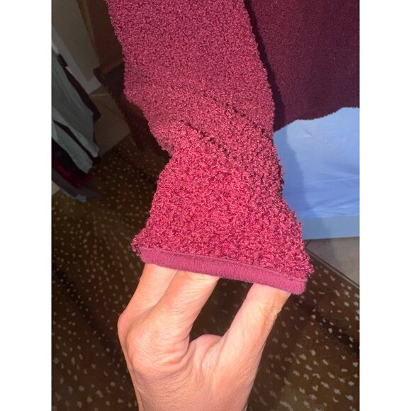 Texas A&M Sherpa Fleece Pullover Plus Sz XXL Burgundy Jacket 1/4 Zip Colosseum - Picture 6 of 10